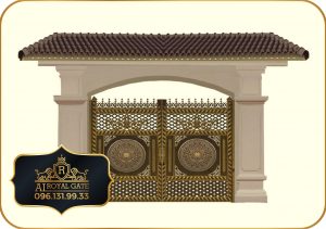 Cổng nhôm đúc | C33
